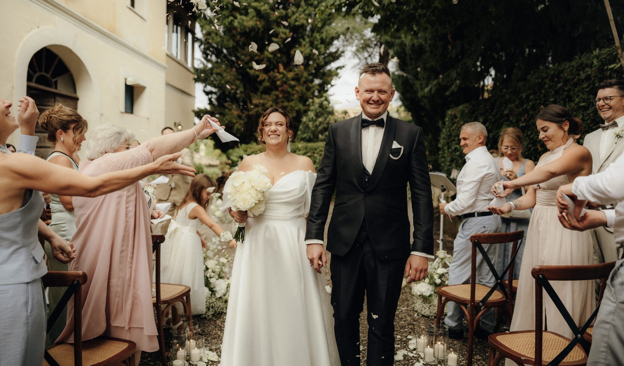 hochzeitsplanung Italien destinationwedding sängerin Toskana Como Pizza Party